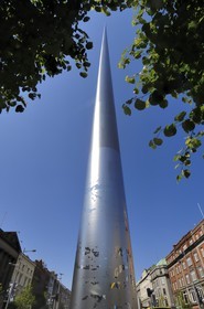 Republic of Ireland, County Dublin, Dublin, The Spire of Dublin or Monument of Light (pin-like monument 393 ft high)