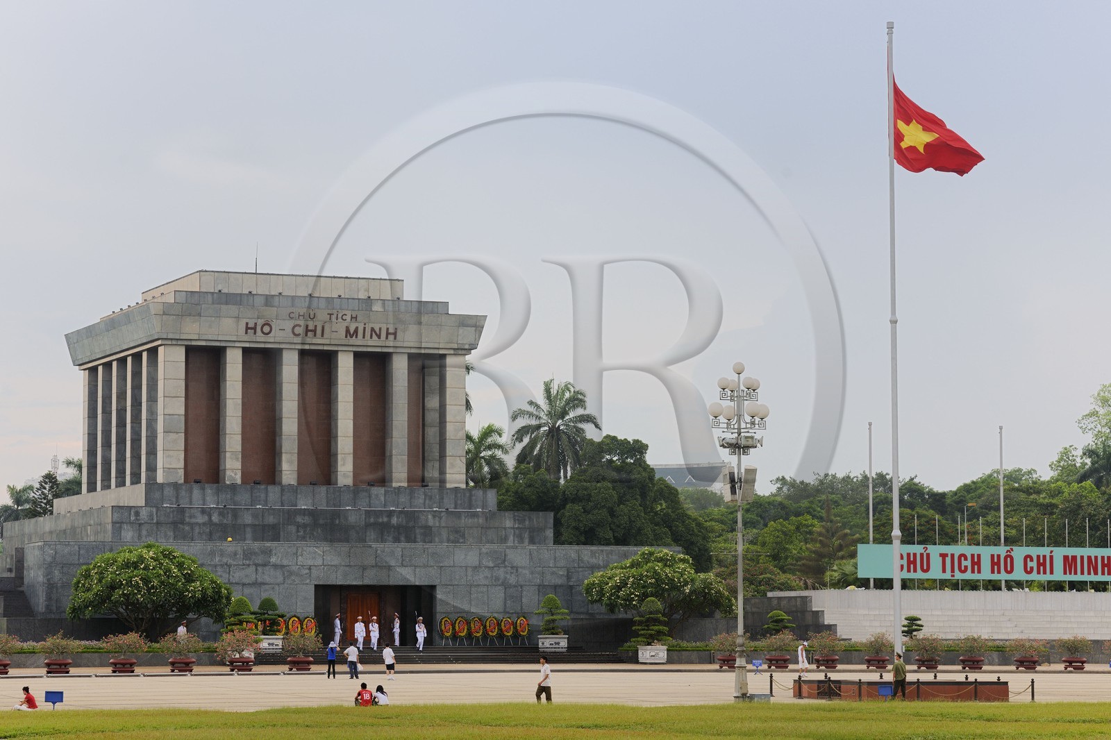 Vietnam, Hanoï, mausolée de Ho Chi Minh