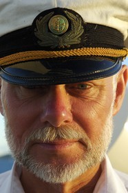 Caribbean sea, the SPV Royal Clipper, the chief engineer Gunnar