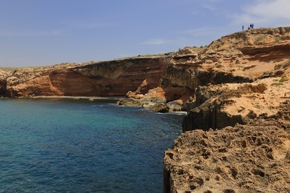 Morocco, Oriental Region, the Red Sea Cliff at Mediterrania Saidia West