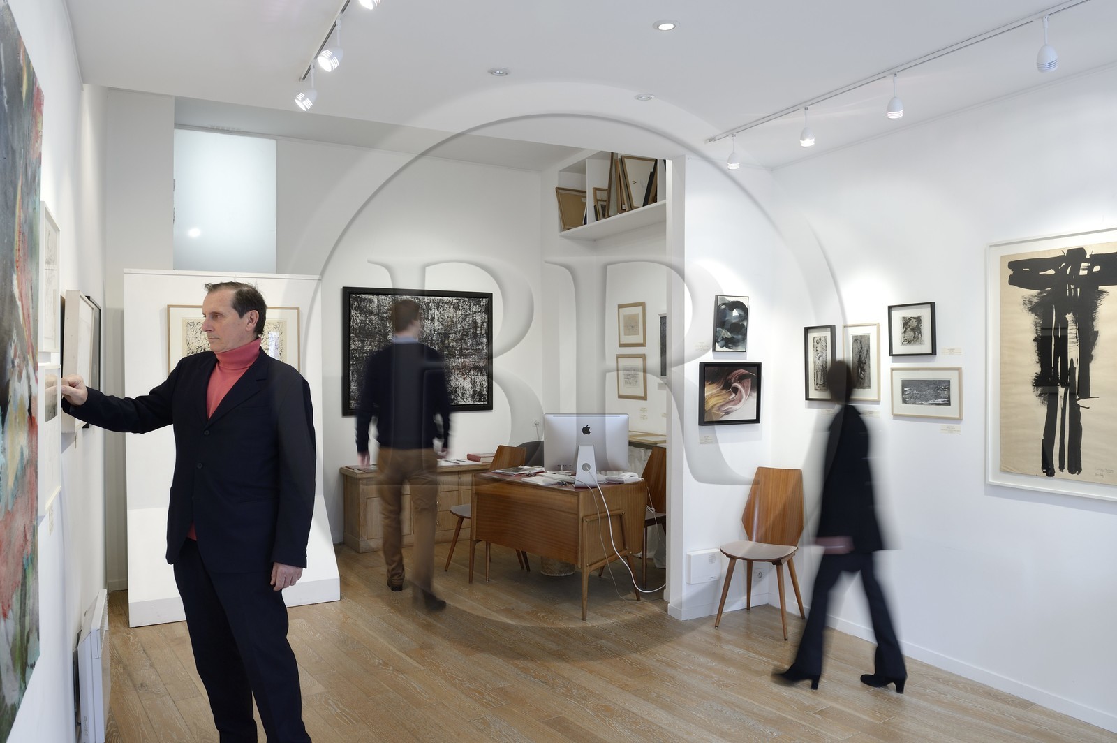 France, Paris (75), Galerie 53 et Galerie Routes