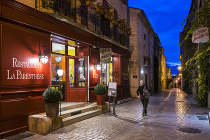France, Gard (30), Uzès, Restaurant La Parenthèse et L’Hostellerie Provencale