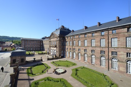 France, Bas-Rhin (67), Saverne, le chateau des Rohan