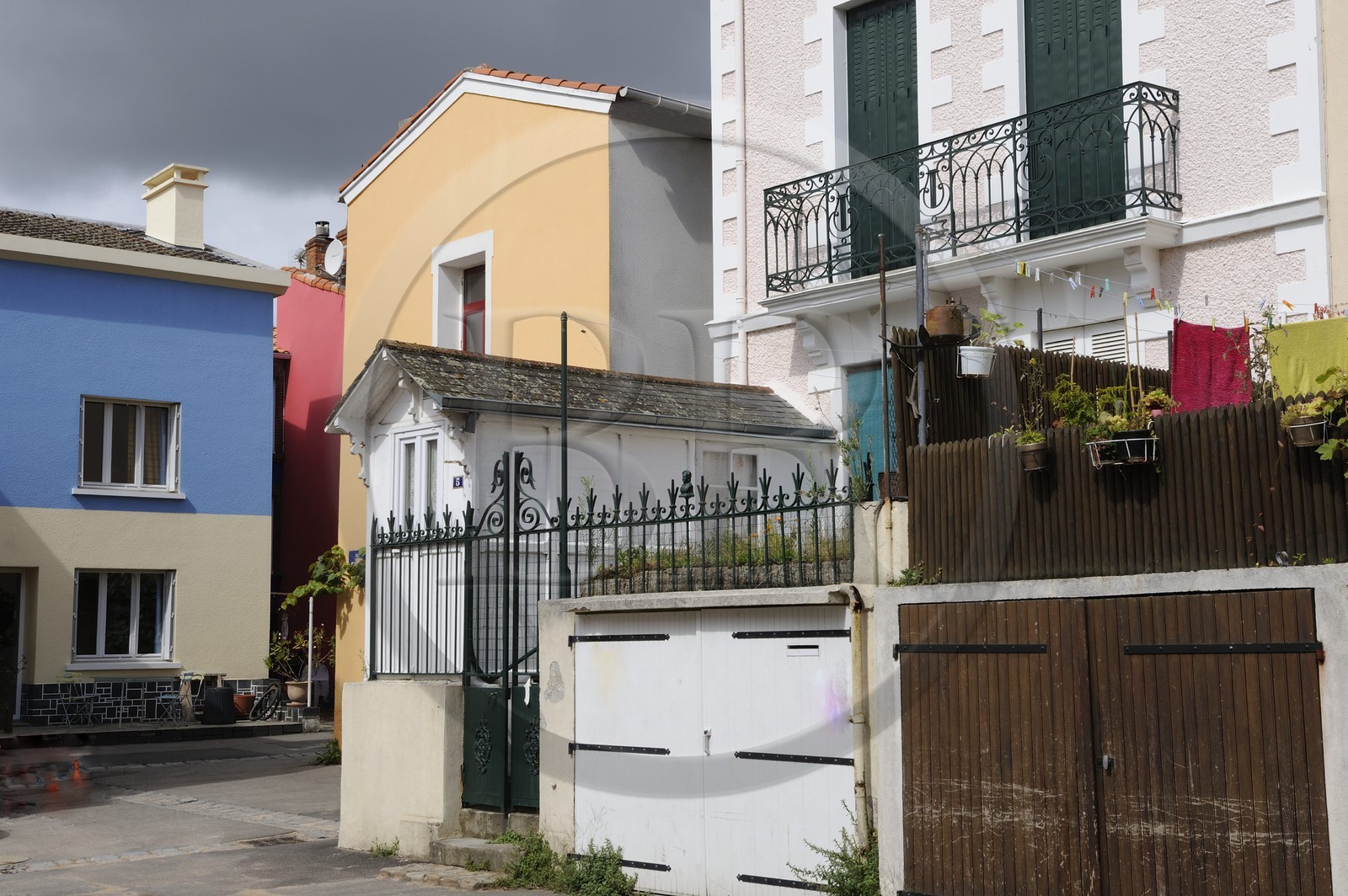 France, Loire-Atlantique (44), Nantes, quartier de Trentemoult