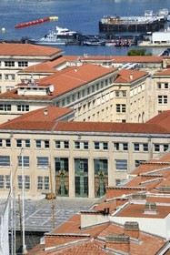 France, Var, Toulon, the naval base (Arsenal) at the end of the  quai Cronstadt, the Mediterranean maritime prefecture