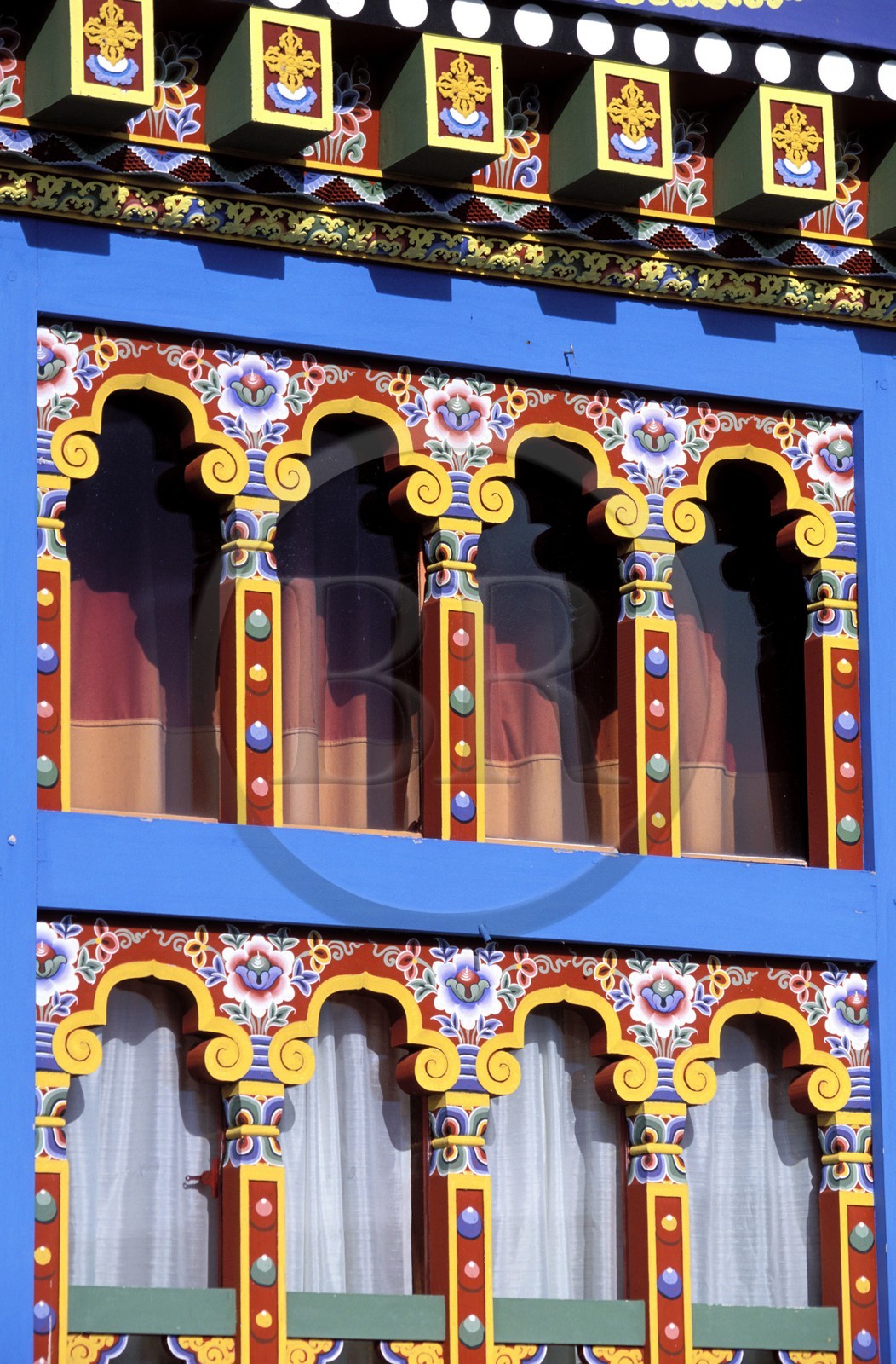 France, Saône-et-Loire (71), le Boulaye, temple des mille Bouddhas