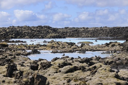Islande, Grindavik, le Blue Lagoon (Usine géothermique)