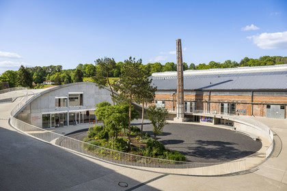 France, Moselle, Meisenthal, Centre international d'Art verrier (CIAV) (international glass centre)