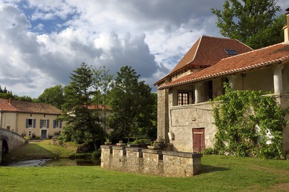 France, Dordogne (24), Périgord Vert, Saint-Jean-de-Côle, labellisé Les Plus Beaux Villages de France,