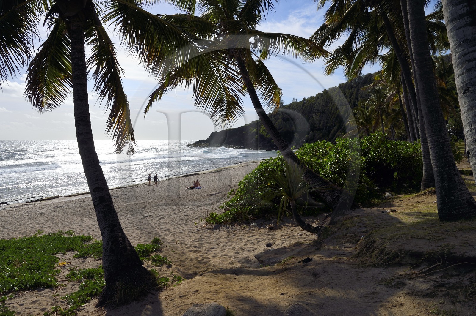 France, Ile de la Reunion, Petite-Ile sur la côte sud, plage de Grand-Anse