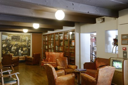 France, Rhône (69), Lyon, le Collège hotel, lobby
