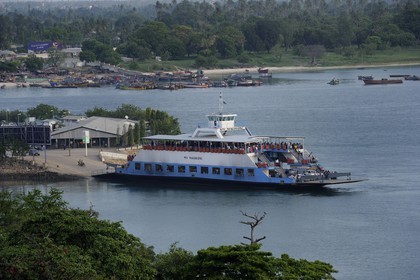 Tanzanie, Dar es-Salaamk, ferry de Kivukoni à Kigamboni