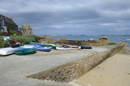 France, Cotes-d'Armor, Plougrescant, Pors Hir