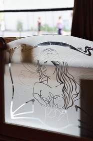 France, Meurthe-et-Moselle, Nancy, brasserie Excelsior (Brasserie Flo) built in 1910, Art Nouveau Ecole de Nancy style