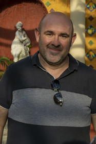 France, Alpes-Maritimes, Menton, Fontana Rosa Garden, David Rousseau from the city's heritage department