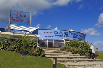 France, Calvados, Cote de Nacre, Ouistreham, Riva Bella, the casino