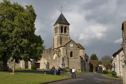 France, Yvelines (78), Montchauvet, l'église Sainte Marie-Madeleine