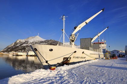Norway, Nordland County, Vesteralen Islands, Myre harbour