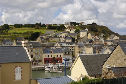 France, Calvados, Port en Bessin, the fishing port