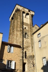 France, Haute Loire, Blesle, labelled Les Plus Beaux Villages de France (The most beautiful villages of France), the Dungeon of the Barons of Mercœur