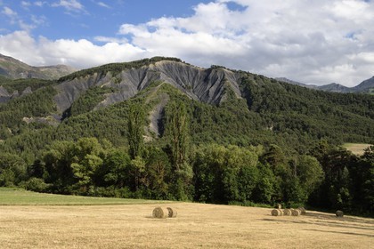 France, Alpes de Haute Provence, Ubaye valley between Jausiers and Barcelonnette