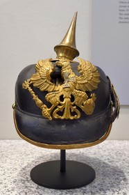 Germany, Berlin, the Deutsches Historisches Museum (German Historical Museum), the first world war, helmet