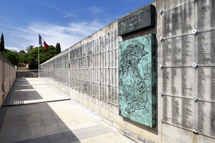 France, Var, Frejus, Memorial of the wars of Indochina and necropolis