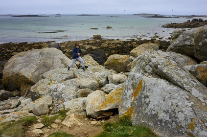 France, Finistère (29), Landeda, les dunes de Sainte-Marguerite