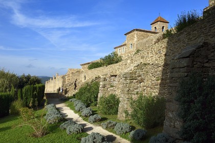 France, Var, Massif des Maures, Collobrieres, chartreuse de la Verne, external enclosure