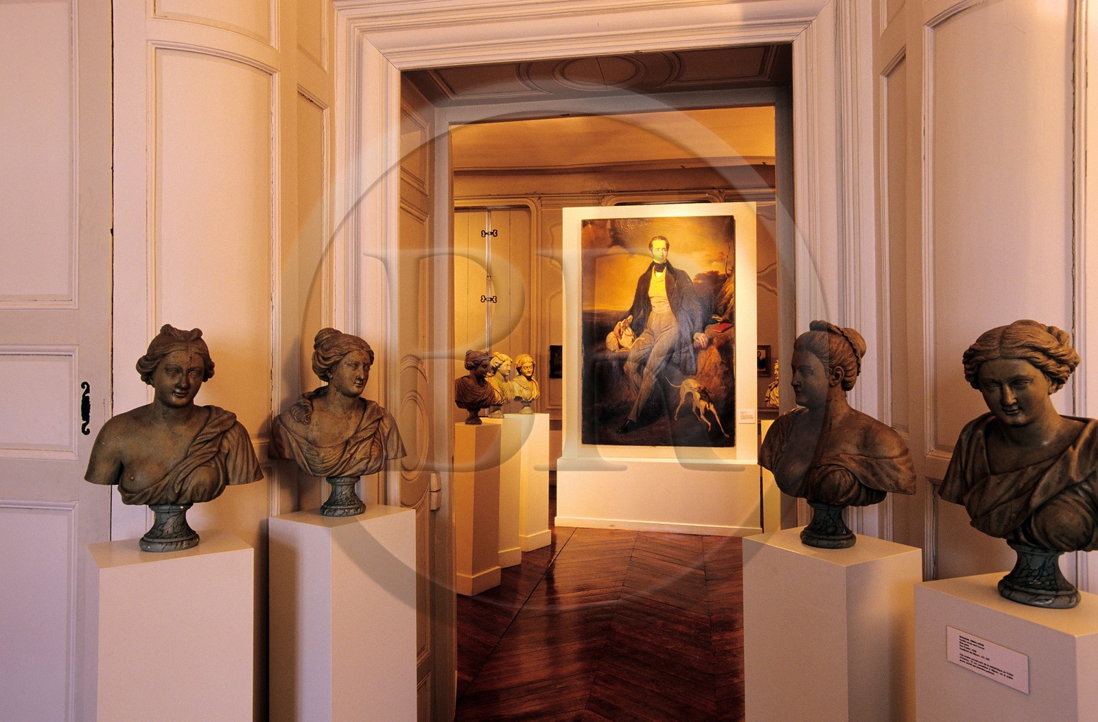 France, Saône-et-Loire (71), Mâcon, le musée Lamartine dans l'hôtel Senecé