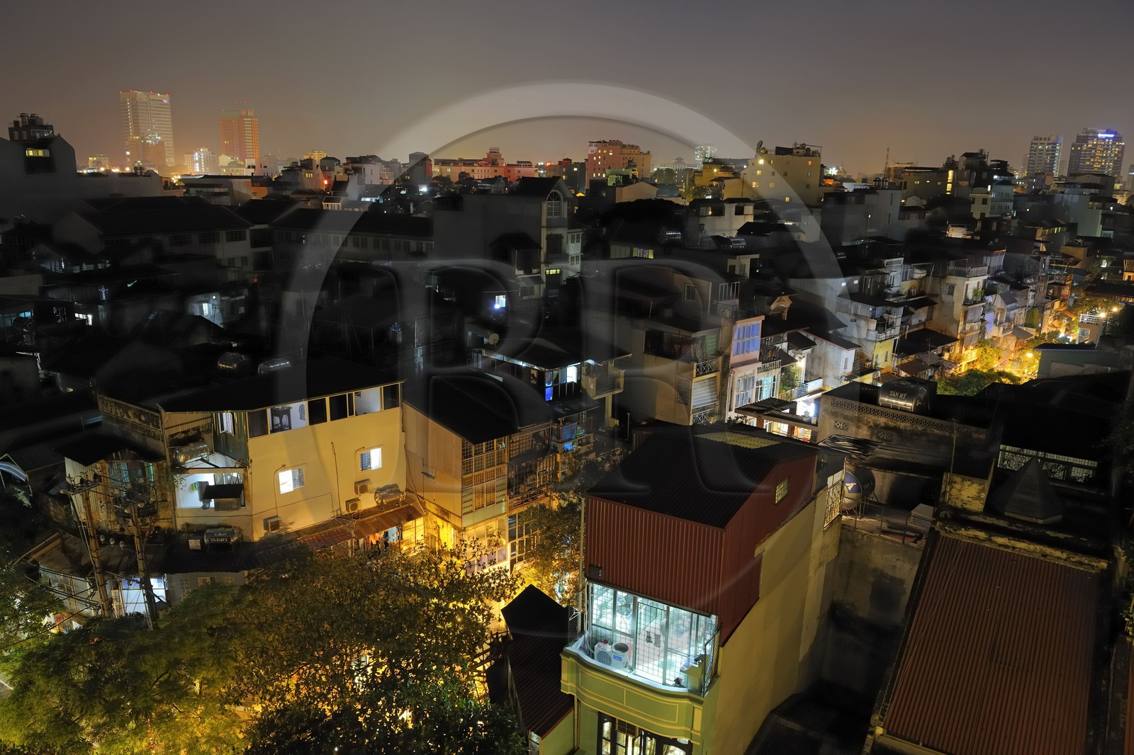 Vietnam, Hanoï, la vieille ville dans le quartier des 36 rues