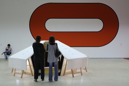 France, Loire-Atlantique (44), Nantes, l'Ile de Nantes, le Hangar à Bananes, espace d'exposition d'art contemporain