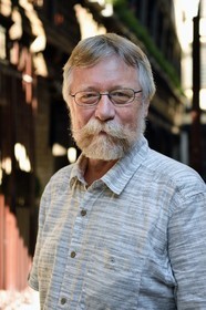 France, Bas-Rhin (67), Strasbourg, l'écrivain de romans policiers historiques et régionalistes Jacques Fortier