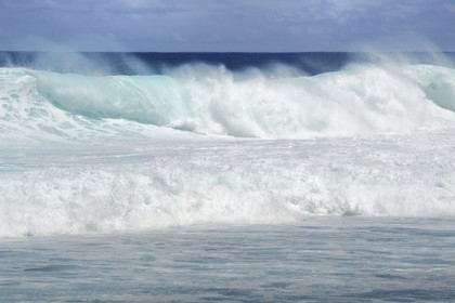 France, île de la Réunion, la côte sud, plage de Grand-Anse