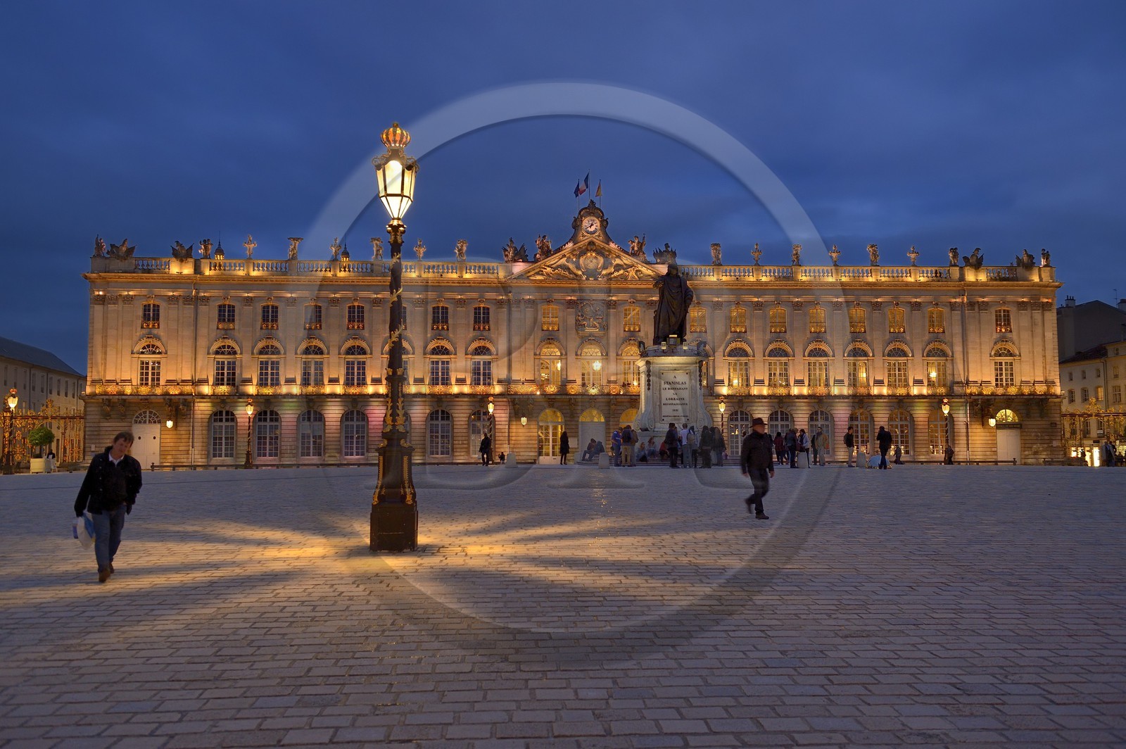 France, Meurthe-et-Moselle, Nancy, Place Stanislas (former Place Royale) built by Stanislas Leszczynski in the 18th century, listed as World Heritage by UNESCO, the City Hall