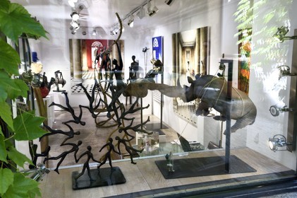 France, Alpes-Maritimes, Saint Paul de Vence, Frederic Got Gallery