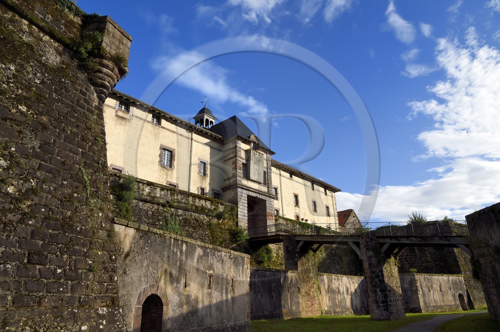 France, Pyrenees Atlantiques, Basque Country, Saint Jean Pied de Port, the citadelle consolidated by Vauban