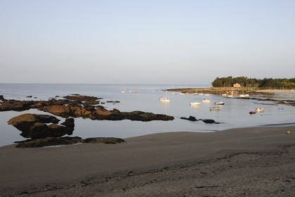 France, Loire-Atlantique (44), la Presqu'île de Guérande, port Naredy