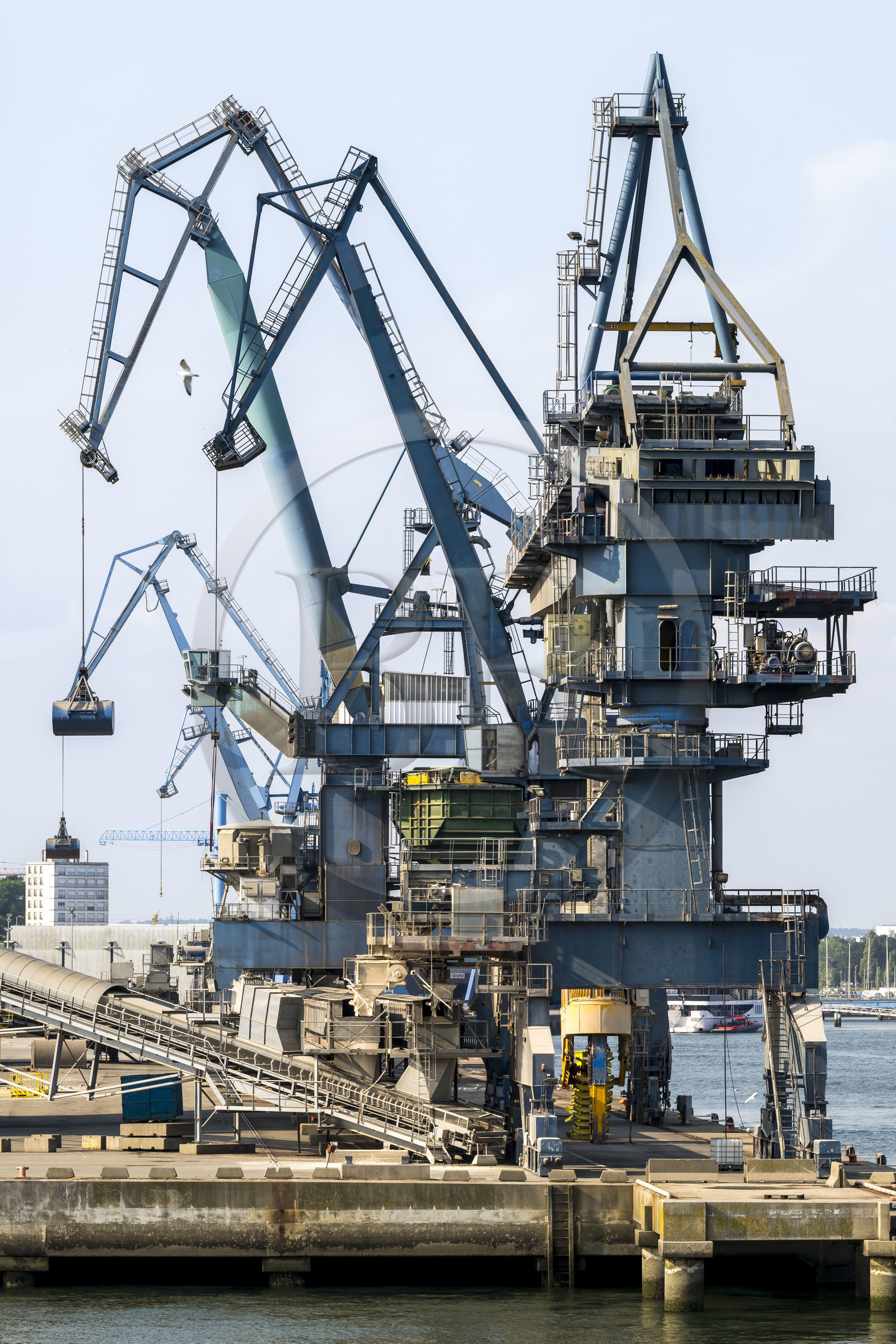 France, Morbihan (56), Lorient, port de commerce
