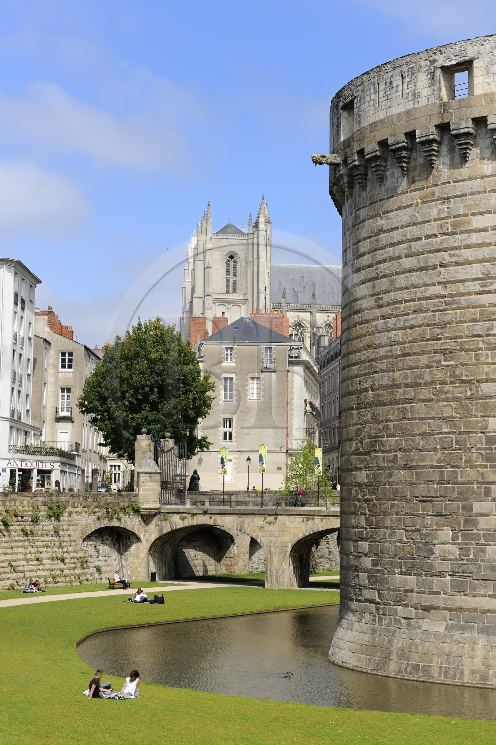France, Loire-Atlantique (44), Nantes, le château des Ducs de Bretagne