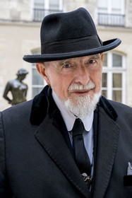 France, Paris, Musée Maillol art museum, German painter and sculptor Markus Lüpertz during his exhibition in dialogue with the work of Aristide Maillol