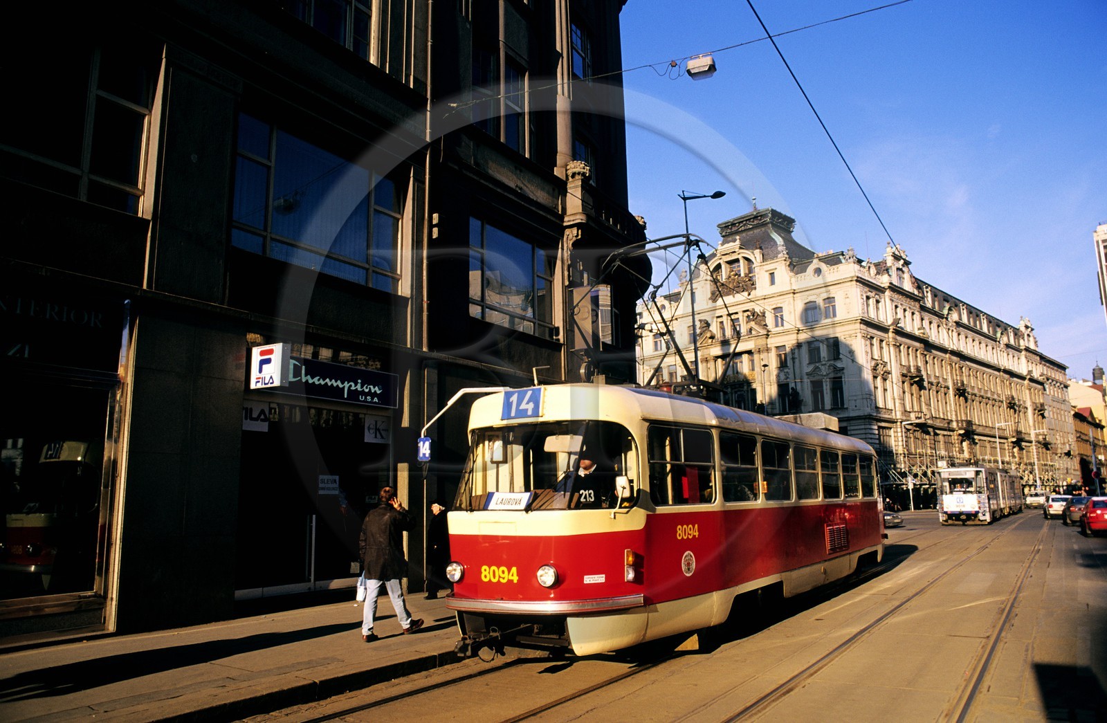 République Tchèque, Prague, tramway