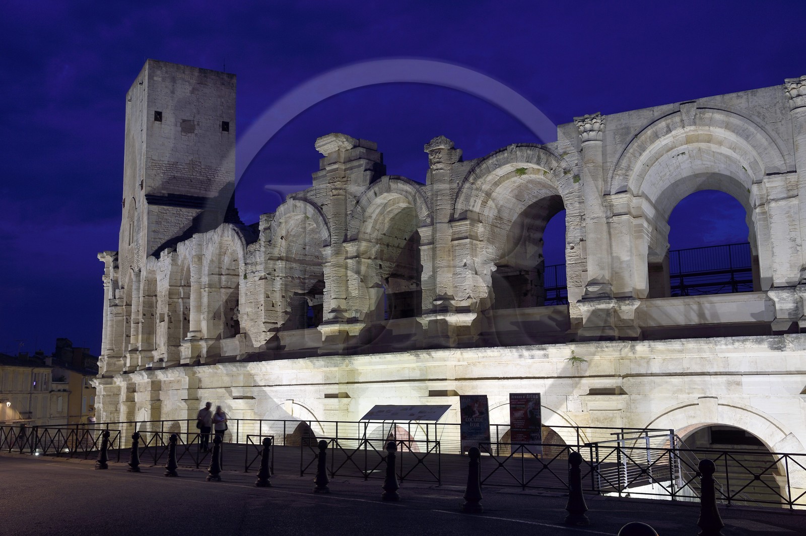 France, Bouches-du-Rhône (13), Arles, les Arènes, amphithéâtre romain de 80-90 après JC, classé Patrimoine Mondial de l'UNESCO