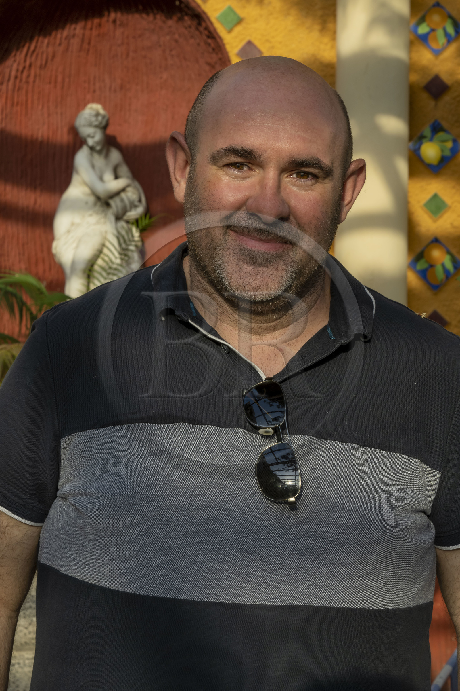 France, Alpes-Maritimes (06), Menton, Jardin Fontana Rosa, David Rousseau du service Patrimoine de la ville