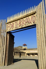 Espagne, Andalousie, province de Almeria, désert de Tabernas, parc d'attraction Fort Bravo Texas Hollywood, c'est ici que fut tourné les 7 Mercenaires de John Sturges mais aussi Les Pétroleuses de Christian-Jaque et Pour Une Poignée de Dollars de Sergio Leone