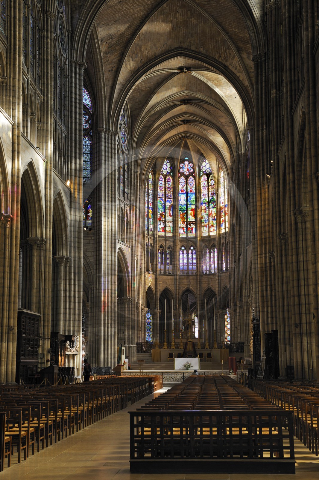 France, Seine-Saint-Denis (93), Saint-Denis, la basilique de Saint-Denis