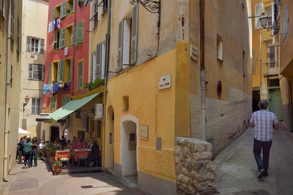 France, Alpes-Maritimes (06), Nice, quartier du Vieux Nice, restaurants rue François Zanin