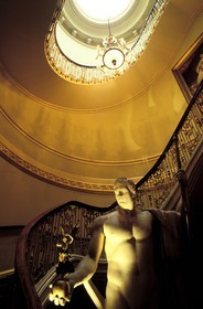 Royaume-Uni, Londres, le musée Wellington installé dans la Apsley House statue de Napoléon par Canova