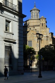 Spain, Aragon, Zaragoza, Calle Del Coso, Manteria church