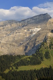 Switzerland, canton of Vaud, Les Diablerets at Col de la Croix